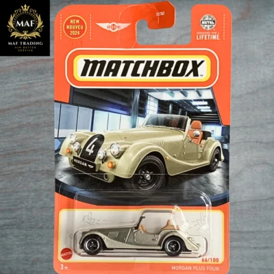 Matchbox ∣ Morgan Plus Four Champagne #66 Mainlines 2024 ∣ Diecast auto nuova... - Immagine 1 di 2
