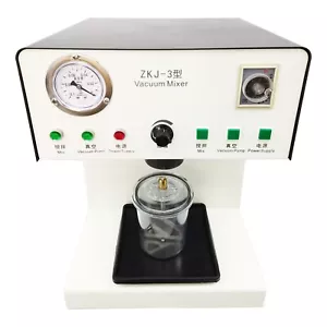 110V Gypsum Vacuum Mixer AGAR Mixer Mixing Machine Built-in vacuum Pump - Picture 1 of 22
