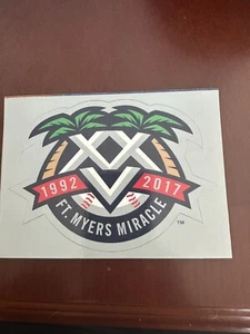 RARE 2017 Fort Myers Miracle 25 Years 1992-2017 Magnet Minnesota Twins - Picture 1 of 1