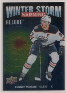 2019-20 Upper Deck Allure Winter Storm Warning Inserts - pick from list