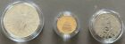1989 3pc Congress Gold and Silver Proof Comm. Set. w/OGP