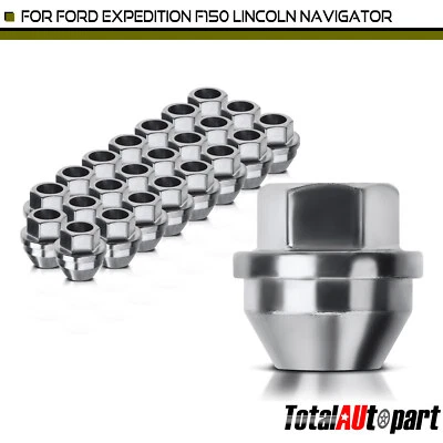Tuerca de rueda 24 piezas M14-2.0 para Ford F-150 2001-2014 Expedition Lincoln Mark LT Foto 1 de 4