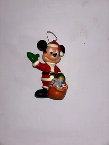 Kurt Adler VTG Walt Disney Mickey Mouse Santa's World Christmas Ornament - Picture 1 of 3