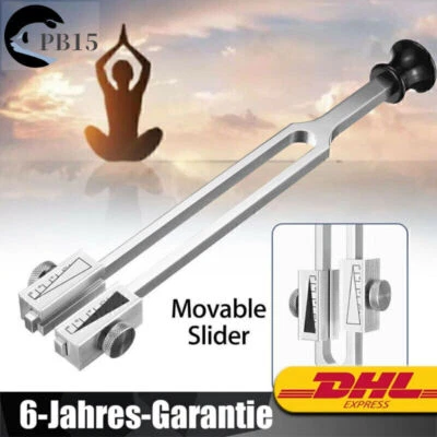 Stimmgabel Rydel-Seiffer Abnehmbare Dämpfer C128/64 Hz mit Skalen Eingraviert - Bild 1 von 4