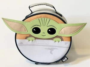 New Disney Star Wars Mandalorian Baby Yoda Grogu Lunch Bag Box Pail - Picture 1 of 7