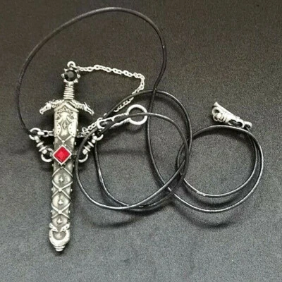 Spada Del Mare Neckthong In Peltro ALCHEMY GOTHIC - Immagine 1 di 4