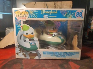 FUNKO POP RIDES! #88 DISNEYLAND RESORT 65TH ANNIVERSARY MATTERHORN BOBSLEDS - Picture 1 of 4