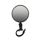 360° Rotate Bike Bicycle Safety Rearview Back View Handlebar Glass Mirror Black