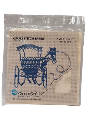 Charles Craft, Inc. Cross Stitch Fabric Aida 11 Count 1 Piece 12" x 18" - Image 1 of 2
