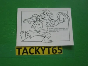 1993 FLINTSTONES NFL SINGLE ACTIVITY CARD(s) NEW YOU CHOOSE - Picture 1 of 26