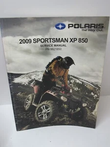 OEM Factory 2009 Polaris Sportsman XP 850 Service Manual PN 9921850 - Picture 1 of 3