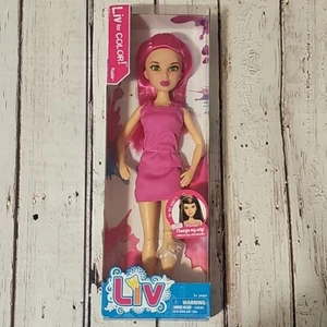 Liv for Color PINK Fuchsia Katie Doll Green Eyes New NIB Retired Factory Sealed - Picture 1 of 12