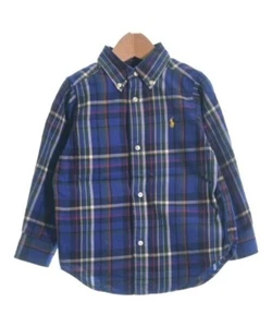 Ralph Lauren Shirt BluexGreenxYellow etc.(Check Pattern) 100 2200403930036 - Picture 1 of 5