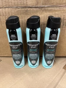 Summer's Eve Active Freshening Spray - Absorbs Moisture 2 Oz Each (3 PACK) - Picture 1 of 2