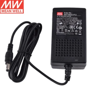 MEANWELL Power Adapter 18W GST18A24-P1J 24V 0.75A - Picture 1 of 1