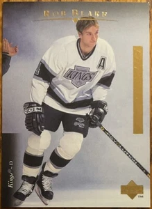1995-96 Upper Deck Electric Ice Gold RARE Rob Blake #478 Los Angeles Kings - Picture 1 of 3