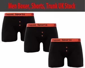 3 6 12er PACK HERREN CLASSIC BOXERSHORTS SLIPS COMFORT FIT NEON UNTERWÄSCHE PANTS - Bild 1 von 7