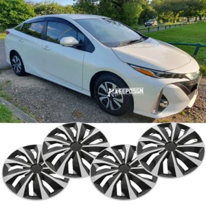 16" Set of 4 Wheel Covers Snap On Hub Caps Steel Rim For TOYOTA PRIUS 2016-2022 - Picture 1 of 11