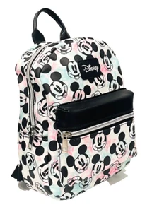 Disney Bioworld Mickey Mouse  Mini Backpack 10"  Faux Leather NWT - Picture 1 of 4