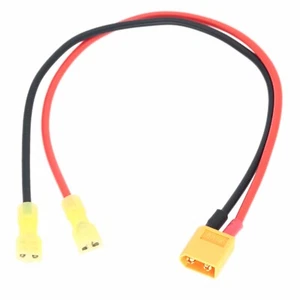 F2 Type 6.35mm 0.25" Spade Quick Terminal to XT60 Male Battery charging cable - Picture 1 of 2