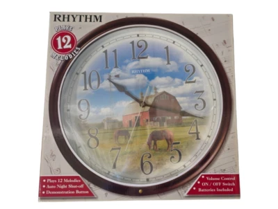 Rhythm 14" Melody Wall Clock