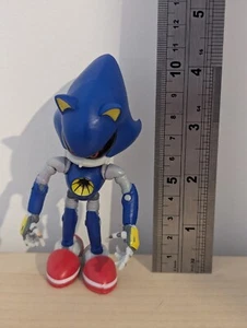Sonic the Hedgehog Bendable Metal Sonic Figure - Jakks 4,5" - sehr guter Zustand, schneller Versand! - Bild 1 von 11