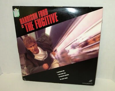 THE FUGITIVE 1993 LASER DISC LD Harrison Ford Widescreen Edition Foto 1 de 4