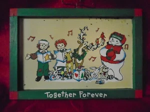 1998 Target (Wood w/Snowden & Friends) TOGETHER FOREVER 12.5x9 Wall Hanging - Picture 1 of 8