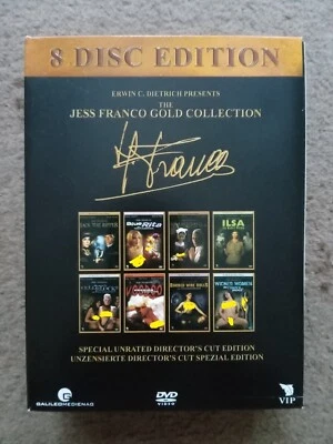 Jess Franco Gold Collection-8 Film Set-New/Not Sealed. - Image 1 of 4