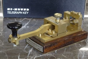 HI-MOUND HK-802 Morse Code Telegraph Key used - Picture 1 of 14