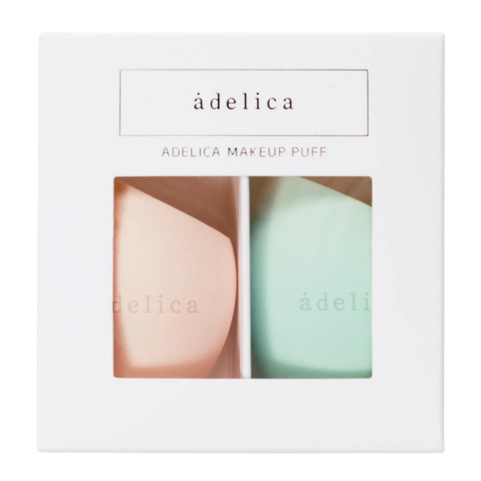 Atomy adelica Makeup Puff Quickly Wide Refine Narrow Sides Hydrate 2pcs NEW - Image 1 of 1