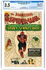Niesamowity Spider-Man #19 (grudzień 1964, komiksy Marvela) CGC 3.5 VG- | 4357208001