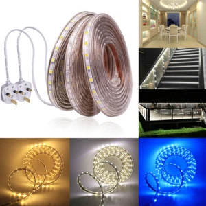 Super Bright 220V 240V 5050 LED Strip Flexible Lamp Band Commercial Rope Tape - Picture 1 of 15