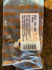 NEU OEM Stihl 4223 350 3601 Set Schlauch, Ellenbogenverbinder passt TS 400 (T4) - Bild 1 von 2