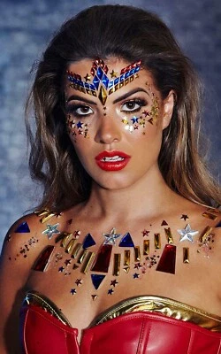 The Gypsy Shrine | DC Wonderwoman All In One Body Jewel | Festival Pride Rave