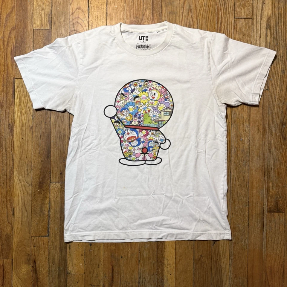 Uniqlo T-Shirt Takashi Murakami DORAEMON Tokyo 2017 Graphic Tee  Size M - Image 1 of 4