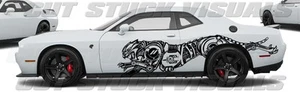 FOR CHALLENGER ORIGINAL ROBOT CAT Decal CAST vinyl KIT HELLCAT GRAPHICS - Picture 1 of 6