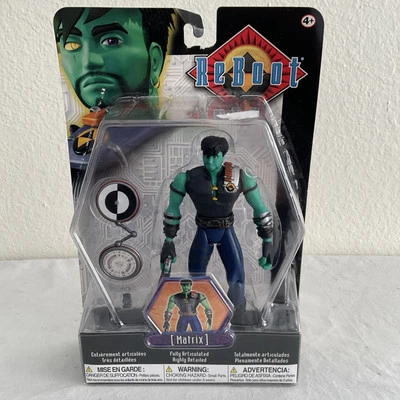 Экшн-фигурка 2001 Irwin Toy Reboot Matrix 6 дюймов как новая на картонке запечатанная новая в коробке - Изображение 1 из 4