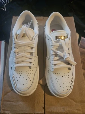 Air Jordan 1 Método de Hacer Vela Baja Metálico Dorado W Foto 1 de 4