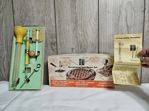 TCA Cooking-Aid Set 201, BASTER, THERMOMETERS 267-H & 291, PIERCING SKEWER, 1950 - Bild 1 von 16