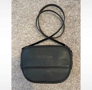 *Rare* | 1960 | Nikon | Nikkorex-8 case | black | leather | Bag shoulder strap - Picture 1 of 2