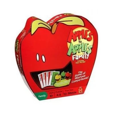 Mattel Boardgame Apples to Apples Family Box VG+/NM - Image 1 of 2