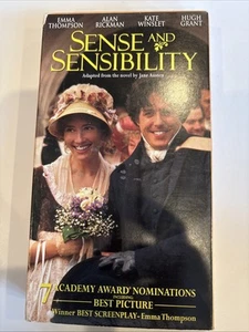 Sense and Sensibility (VHS, 1996, Closed Captioned) - Picture 1 of 5
