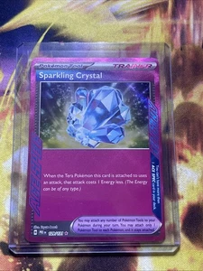 Pokemon Cristallo Scintillante 129/131 Evoluzioni Prismatiche ACE SPEC Holo Raro quasi nuovo - Foto 1 di 2