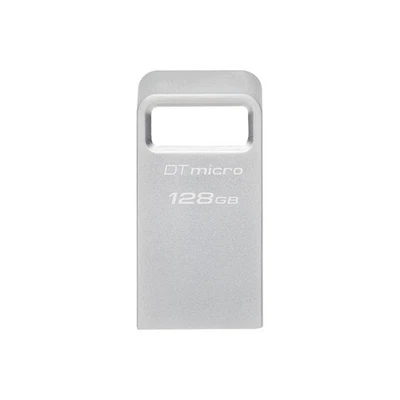 Kingston chiavetta USB 3.2 Micro 128GB Argento senza coperchio - Immagine 1 di 3