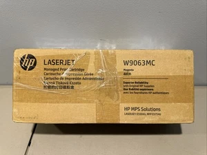 HP LaserJet Genuine Magenta Toner Cartridge - W9063MC - Picture 1 of 3