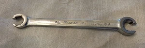 Snap On RXFS2022B - 5/8" x 11/16" Double End 6 Pt Flare Nut/Line Wrench - Picture 1 of 8