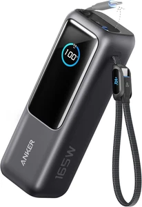 Anker Powerbank 25000mAh - 165W USB-C batteria per laptop con 3 porte e cavo - Foto 1 di 14