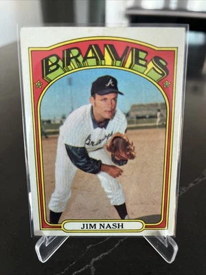 1972 Topps - Jim Nash #401 - Braves - Image 1 of 3