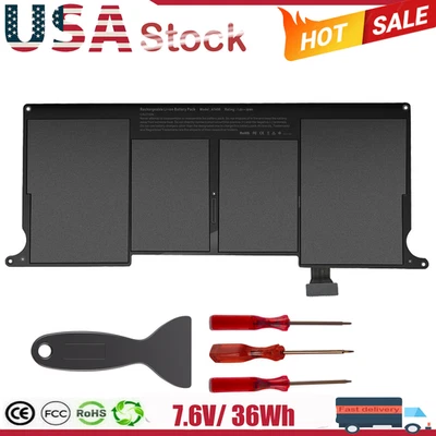 A1406 A1465 Battery For MacBook Air 11'' A1495 Mid 2011 2012 2013 Early 2014 - Image 1 of 4